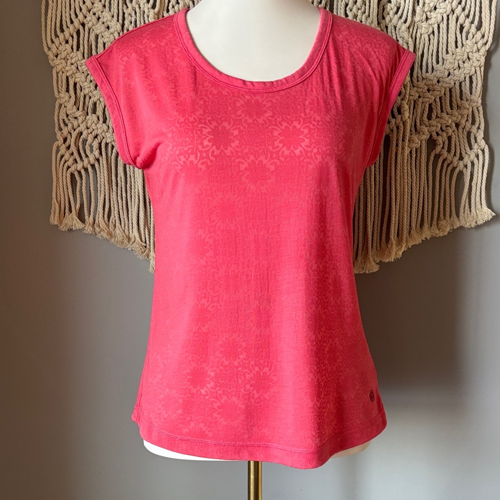 Talbots Coral Short Sleeve Tee